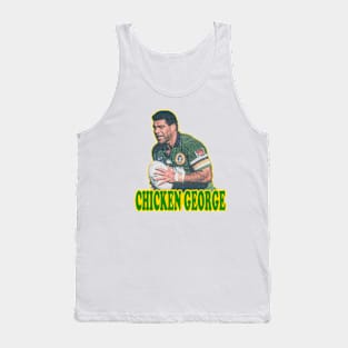 Canberra Raiders - Mal Meninga - CHICKEN GEORGE Tank Top